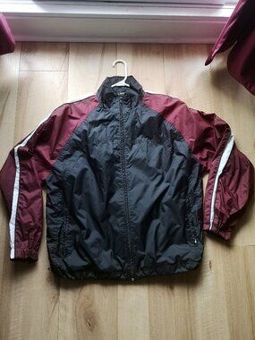 Vintage Y2K Lavon Windbreaker Tracksuit Jacket - Medium - made in RUSSIA